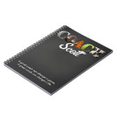 Personalisierte Coachame-Spieler Notizblock (Linke Seite)