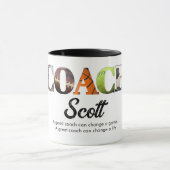 Personalisierte Coachame-Spieler Tasse (Zentrum)