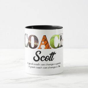 Personalisierte Coachame-Spieler Tasse