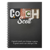 Personalisierte Codename-Player Notebook Notizblock (Vorderseite)