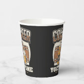 Personalisierte Cold Beer Oak Barrel Brauerei Pappbecher (Links)