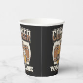 Personalisierte Cold Beer Oak Barrel Brauerei Pappbecher (Rechts)