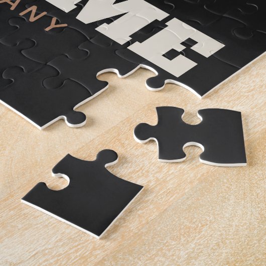 Personalisierte Cold Beer Oak Barrel Brauerei Puzzle (Seite)