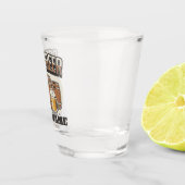 Personalisierte Cold Beer Oak Barrel Brauerei Schnapsglas (Rechts)