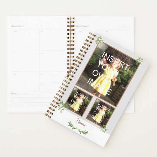 Personalisierte Collage des benutzerdefinierten Fo Planer (Anzeige)