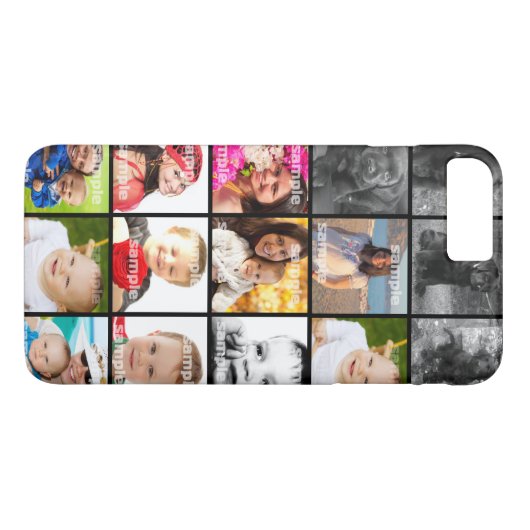 Personalisierte Collage erstellen Case-Mate iPhone Hülle (Rückseite (Horizontal))