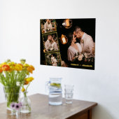 Personalisierte Collage Individuelle Name Chic Gol Foliendrucke (Ablage(Küche))