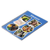 Personalisierte Collage Kids kreieren Ihre eigene Notizblock (Linke Seite)