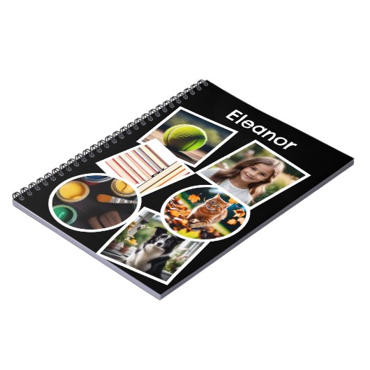 Personalisierte Collage Kids kreieren Ihre eigene Notizblock (Linke Seite)