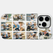 Personalisierte Collage mit 10 Fotos Case-Mate iPhone Hülle (Rückseite (Horizontal))