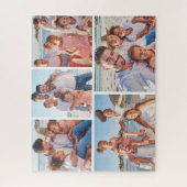 Personalisierte Collage mit 5 Fotos Puzzle (Vertikal)
