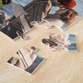 Personalisierte Collage mit 9 Fotos Puzzle (Seite)