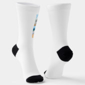 Personalisierte Collage Socken (Gewinkelt)