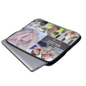 Personalisierte Collagen-Familie scherzt Laptopschutzhülle (Vorne Knopf)