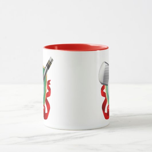 Personalisierte Combo Golf Tasse (Zentrum)