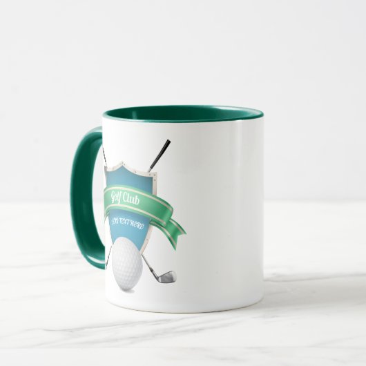 Personalisierte Combo Golf Tasse (Vorderseite Links)