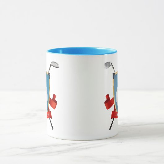 Personalisierte Combo Golf Tasse (Zentrum)
