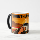 Personalisierte Combo-Kaffee-Tasse - 11oz & 15oz Verwandlungstasse (Vorderseite Links)