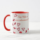 Personalisierte Combo-Tasse - Benutzerdefinierter Tasse (Links)