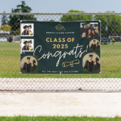 personalisierte Congrates blühen Abschluss Banner (InSitu)