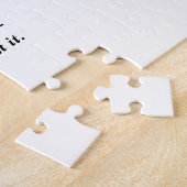 Personalisierte Coole Entspannung Tiger Custom Ret Puzzle (Seite)