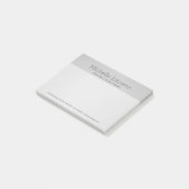 Personalisierte Coole Grainy Textur Post-it Klebezettel (angewinkelt)