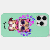 Personalisierte Coole Katze in Sonnenbrillen Fall Case-Mate iPhone Hülle (Rückseite (Horizontal))