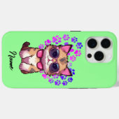 Personalisierte Coole Katze in Sonnenbrillen Fall Case-Mate iPhone Hülle (Rückseite (Horizontal))