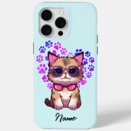 Personalisierte Coole Katze in Sonnenbrillen Fall Case-Mate iPhone Hülle