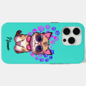 Personalisierte Coole Katze in Sonnenbrillen Fall Case-Mate iPhone Hülle (Rückseite (Horizontal))