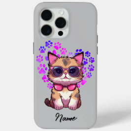 Personalisierte Coole Katze in Sonnenbrillen Fall Case-Mate iPhone Hülle