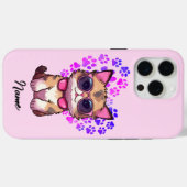 Personalisierte Coole Katze in Sonnenbrillen Fall Case-Mate iPhone Hülle (Rückseite (Horizontal))