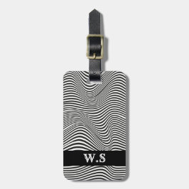 Personalisierte coole optische Illusion Gepäckanhänger