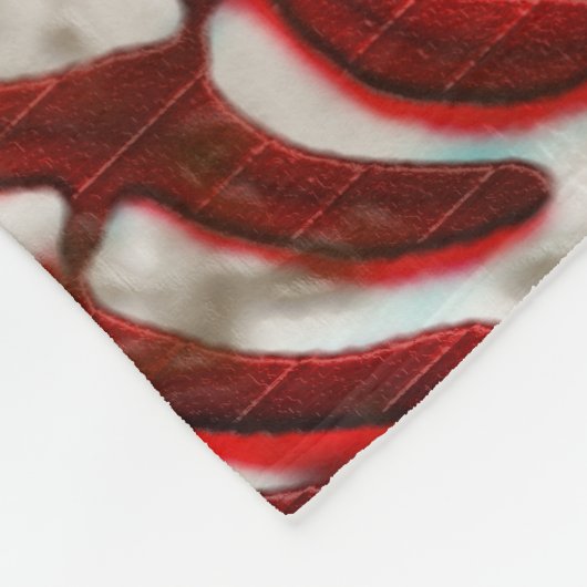 Personalisierte coole schmutzige fleecedecke (Ecke)