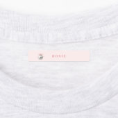 Personalisierte Coquette Diskothek Ball Rosa Band Etiketten (Befestigt)