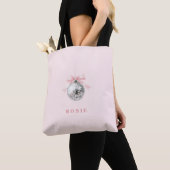 Personalisierte Coquette Diskothek Ball Rosa Band Tasche (Von Nahem)