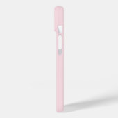 Personalisierte Coquette Preppy Pink Boards Case-Mate iPhone Hülle (Rückseite / Links)