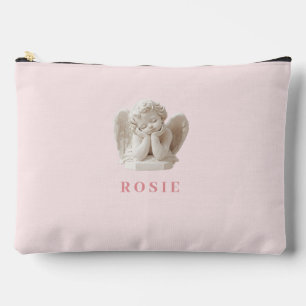 Personalisierte Coquette Schlafen Engel Skulptur Zubehörtasche