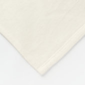 Personalisierte Coquette-Schleifen-Name Mädchenhaf Fleecedecke (Ecke)