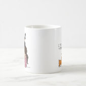 Personalisierte Corgi Mama Kaffeemaschine Tasse (Mittel)