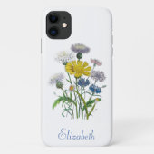 Personalisierte Cornblumen Case-Mate iPhone Hülle (Rückseite)