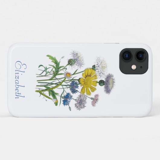 Personalisierte Cornblumen Case-Mate iPhone Hülle (Rückseite (Horizontal))