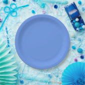 Personalisierte Cornflower 9" Rundpapierplatte Pappteller (Party)