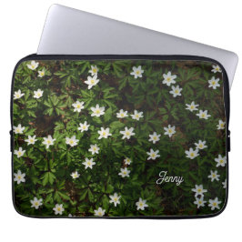 Personalisierte Cottagecore und Wildblumen  Laptopschutzhülle