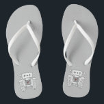 Personalisierte Country Wedding Traktor Flip Flops Badesandalen<br><div class="desc">Ein Paar Traktor Land-Farm themed Hochzeitsspaß Flip Flops,  die mit den Initialen des Paares personalisiert sein können.</div>