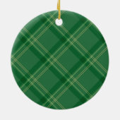 Personalisierte Couple Names Weihnachtsbärenjagd Keramik Ornament (Hinten)