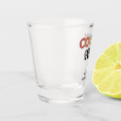 Personalisierte Cousin Crew Matching Cousin Gesche Schnapsglas (Links)