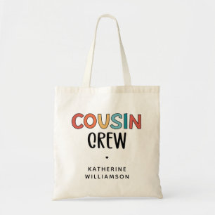 Personalisierte Cousin Crew Matching Cousin Gesche Tragetasche