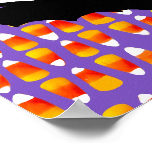 Personalisierte Crazy Candy Cornflakes Poster (Ecke)