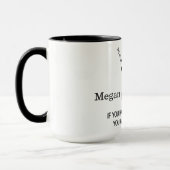 Personalisierte Crazy Friends Tasse (Links)